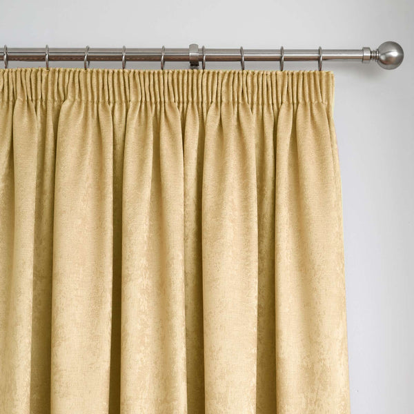 Galaxy Dim Out Tape Top Curtains Ochre