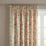 Amaryllis Floral Tape Top Curtains