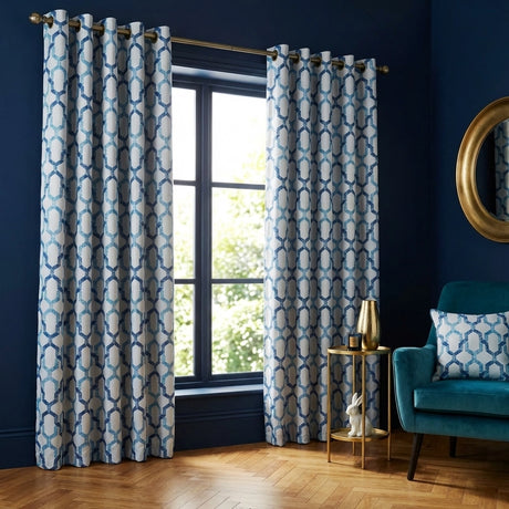 Georgia Blockout Eyelet Curtains 1