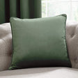 Laurence Llewelyn-Bowen Montrose Velvet Cushion Cover 43cm x 43cm - Bottle Green