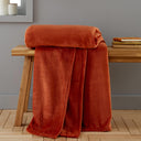 Raschel Velvet Touch Throw Blanket by Catherine Lansfield