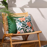 Cypressa Jade Outdoor Cushion Cover 17" x 17" by furn.