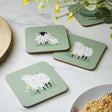 Ulster Weavers Woolly Sheep Cosy Coasters 4 Pack