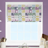 Bonnie Violet Made To Measure Roman Blind by Style Furnishings