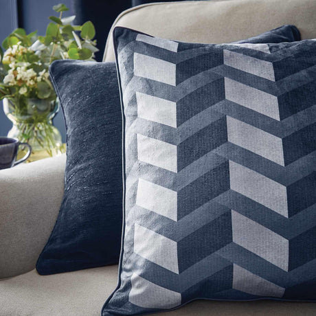 Hyperion Interiors Evander Geo Cushion Cover or Filled Cushion 55cm x 55cm 7