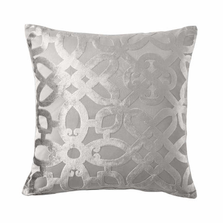 Lattice Cut Velvet Cushion by Catherine Lansfield