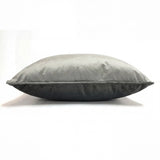 Piped Velvet Cushion Covers 17" x 17" 43x43cm 1