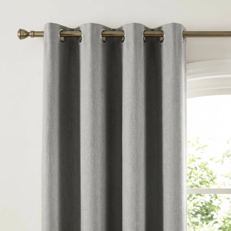 Cannes Lined Blackout Eyelet Curtains 1