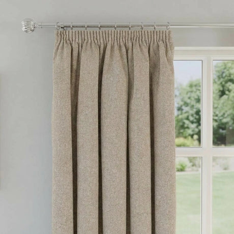 Dallas Lined Tape Top Pencil Pleat Blackout Curtains 2