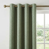 Amberley Thermal Eyelet Curtains - Sage image 2