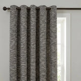 Talon Eyelet Curtains Ready Made - Blue image 2