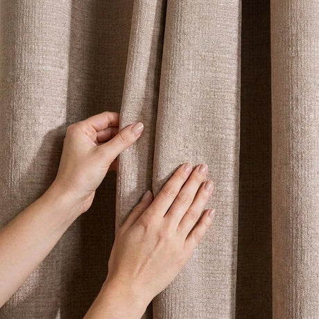 Matrix Thermal Dim Out Tape Top Pencil Pleat Curtains 12