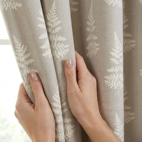Esher Fern Eyelet Curtains 3