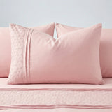 Everdean Duvet Cover Set - Pink image 3