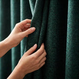 Galaxy Room Darkening Eyelet Curtains - Emerald image 3