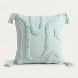 Cabana Tufted Cushion Cover 43cm x 43cm - Aqua image 2