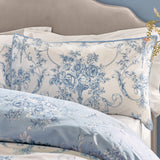 Catherine Lansfield Antoinette Damask Reversible Duvet Cover Set with Pillowcase