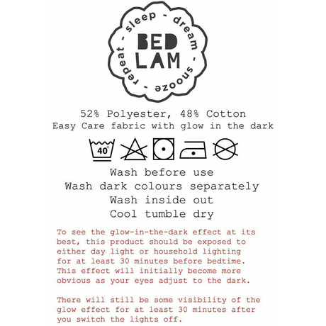 Santa Glow Duvet Cover Set by Bedlam