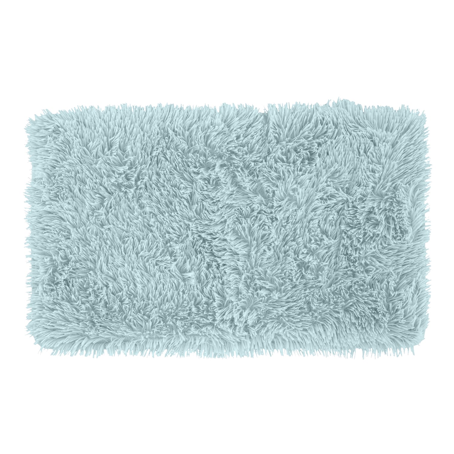 Catherine Lansfield Cuddly Soft Bath Mat 50cm x 80cm - Cuddly Bath Mat Duck Egg