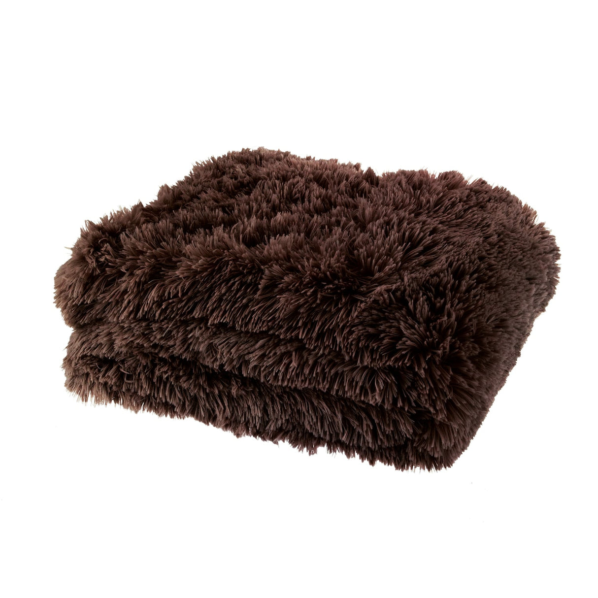Catherine Lansfield Cuddly Reversible Throw – Ochre – 150cm x 200cm - Cuddly Chocolate Throw