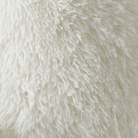 Catherine Lansfield Cuddly Soft Filled Cushion 45cm x 45cm (18" x 18") - Cream - Cuddly Cuddle Cushion Cream