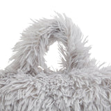 Catherine Lansfield Cuddly Cuddle Support Cushion Soft Filled Back Support - Cuddly Cuddle Cushion Silver
