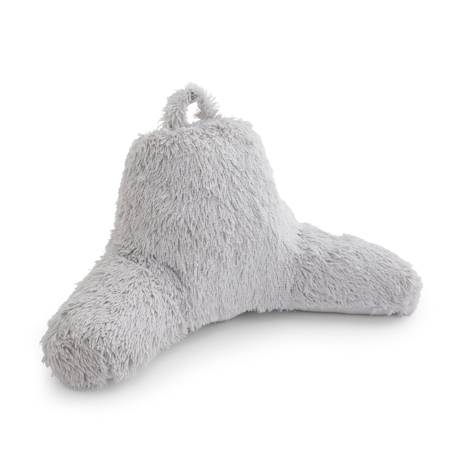Catherine Lansfield Cuddly Heart Soft Filled Cushion - Silver - Cuddly Cuddle Cushion Silver