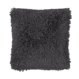 Catherine Lansfield Cuddly Soft Filled Cushion 45cm x 45cm (18" x 18") - Charcoal - Cuddly Cushion Charcoal