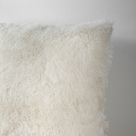 Catherine Lansfield Cuddly Soft Filled Cushion 45cm x 45cm (18" x 18") - Cream - Cuddly Cushion Cream