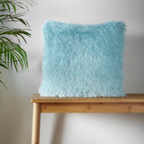 Catherine Lansfield Cuddly Soft Filled Cushion 45cm x 45cm (18" x 18") - Duck Egg