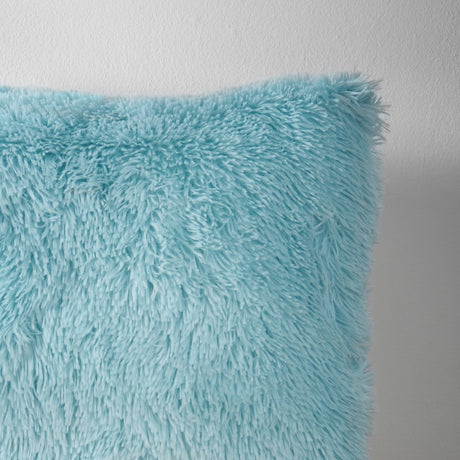 Catherine Lansfield Cuddly Soft Filled Cushion 45cm x 45cm (18" x 18") - Duck Egg - Cuddly Cushion Duck Egg