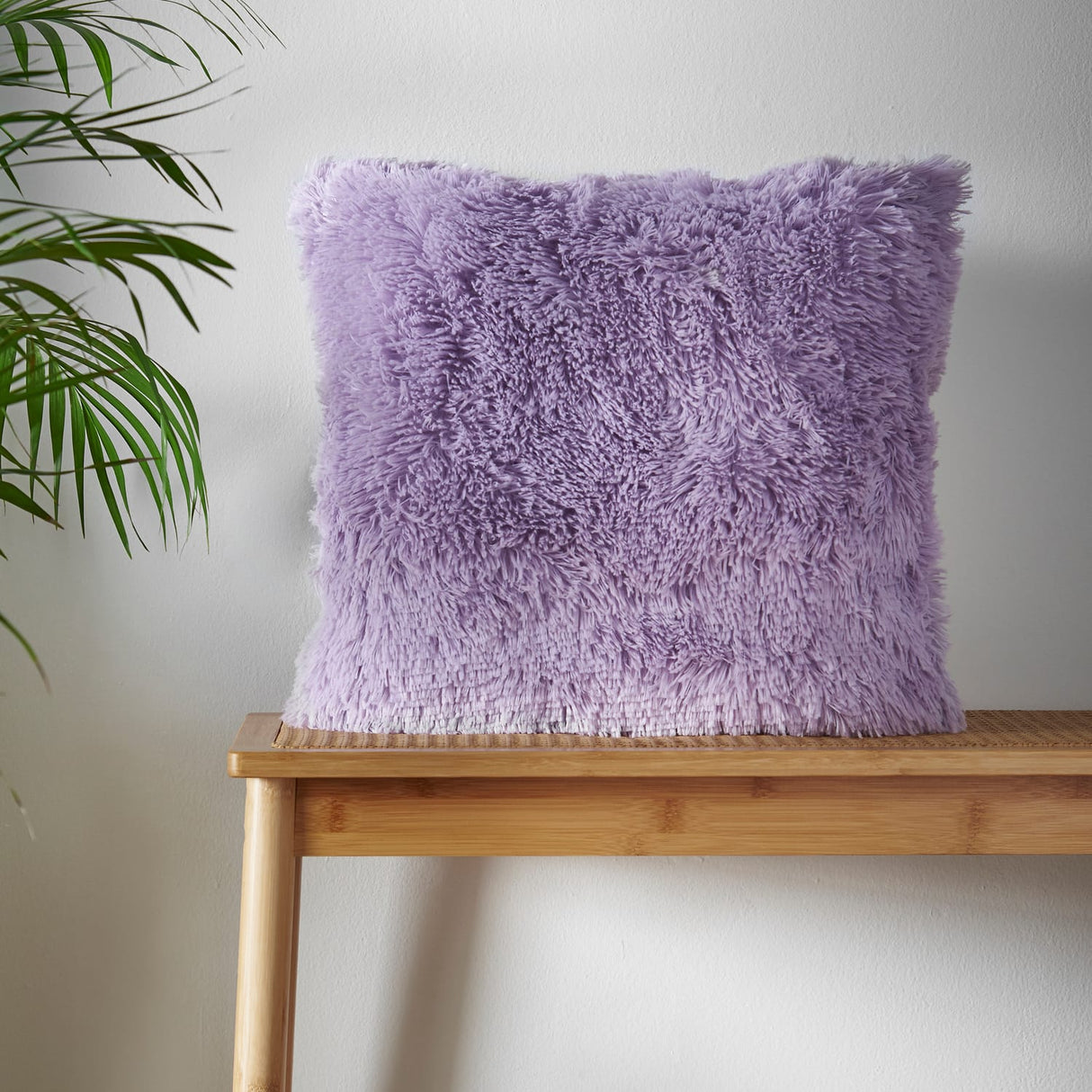 Catherine Lansfield Cuddly Soft Filled Cushion 45cm x 45cm (18" x 18") - Charcoal - Cuddly Cushion Heather