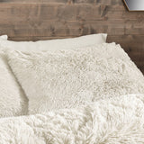 Catherine Lansfield Cuddly Duvet Cover Set - Cuddly Duvet Set Cream