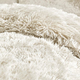 Catherine Lansfield Cuddly Duvet Cover Set - Cuddly Duvet Set Cream