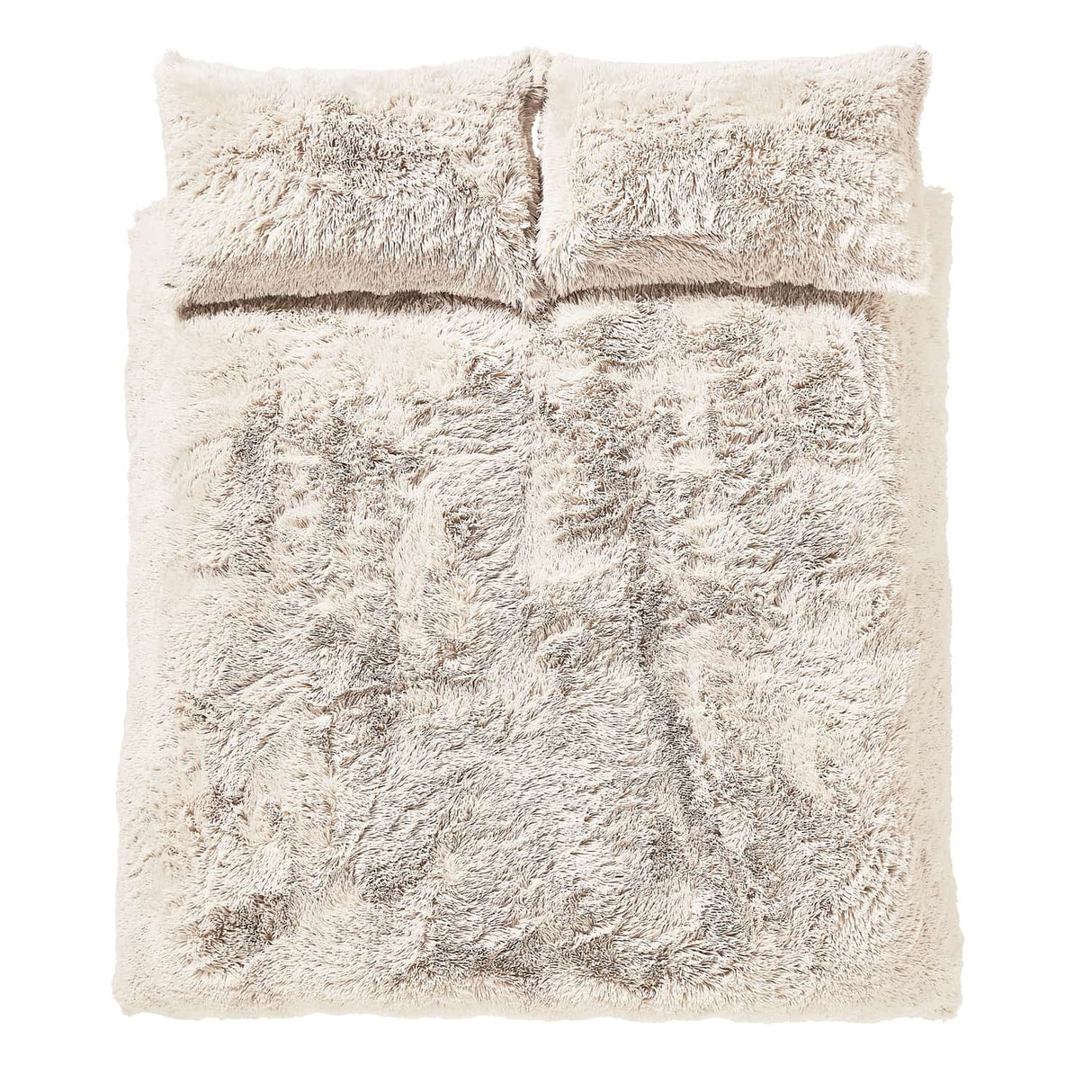 Catherine Lansfield Cuddly Duvet Cover Set - Cuddly Duvet Set Cream