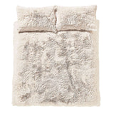 Catherine Lansfield Cuddly Duvet Cover Set - Cuddly Duvet Set Cream
