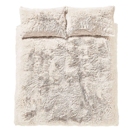 Catherine Lansfield Cuddly Duvet Cover Set - Cuddly Duvet Set Cream