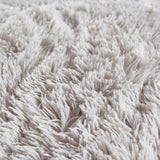 Catherine Lansfield Cuddly Duvet Cover Set - Cuddly Duvet Set Silver