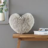 Catherine Lansfield Cuddly Duvet Cover Set - Cuddly Hearts Silver