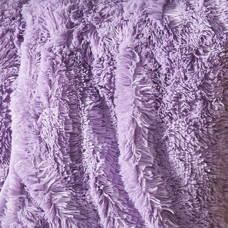 Catherine Lansfield Cuddly Reversible Throw – Blush – 150cm x 200cm / 245cm x 280cm - Cuddly Throw Heather