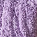 Catherine Lansfield Cuddly Reversible Throw – Silver – 150cm x 200cm / 245cm x 280cm - Cuddly Throw Heather