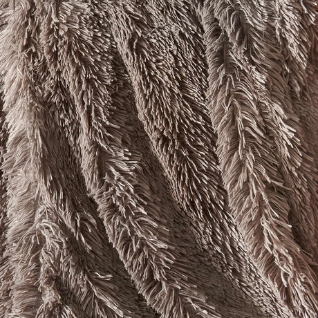 Catherine Lansfield Cuddly Reversible Throw – Natural – 150cm x 200cm - Cuddly Throw Natural