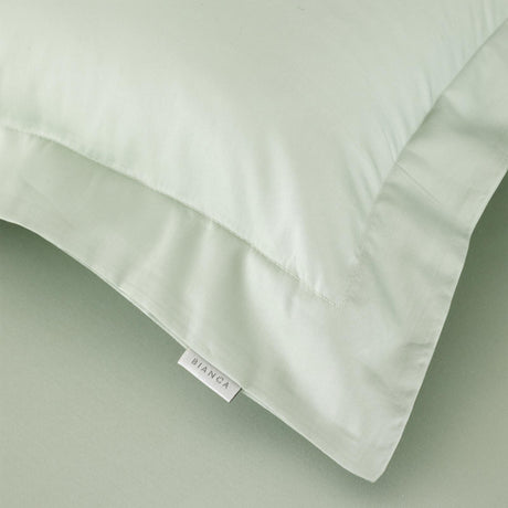 400 Thread Count Cotton Sateen Oxford and Standard Pillowcases by Bianca