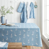 Catherine Lansfield Salcombe Boats Cotton Kitchen and Dining Collection
