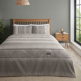 Catherine Lansfield Denim Duvet Cover Set - Natural