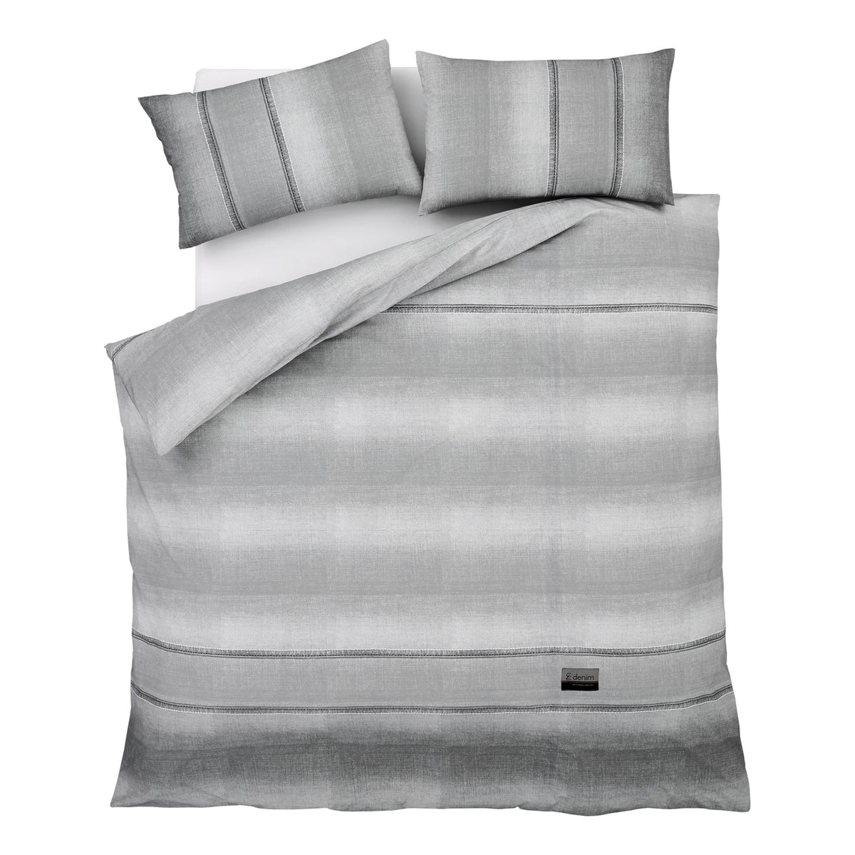 Catherine Lansfield Denim Duvet Cover Set - Denim Duvet Set