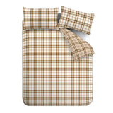 Catherine Lansfield Kelso Check Tartan Duvet Cover Set - Burnt Orange image 12