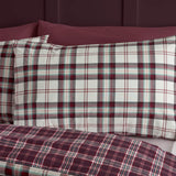 Catherine Lansfield Kelso Check Duvet Cover Set - Kelso Check Plum Duvet Set