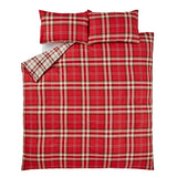 Catherine Lansfield Kelso Check Duvet Cover Set - Kelso Kelso Duvet Set