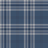 Catherine Lansfield Kelso Check Cream Tartan Wallpaper - Kelso Navy Wallpaper